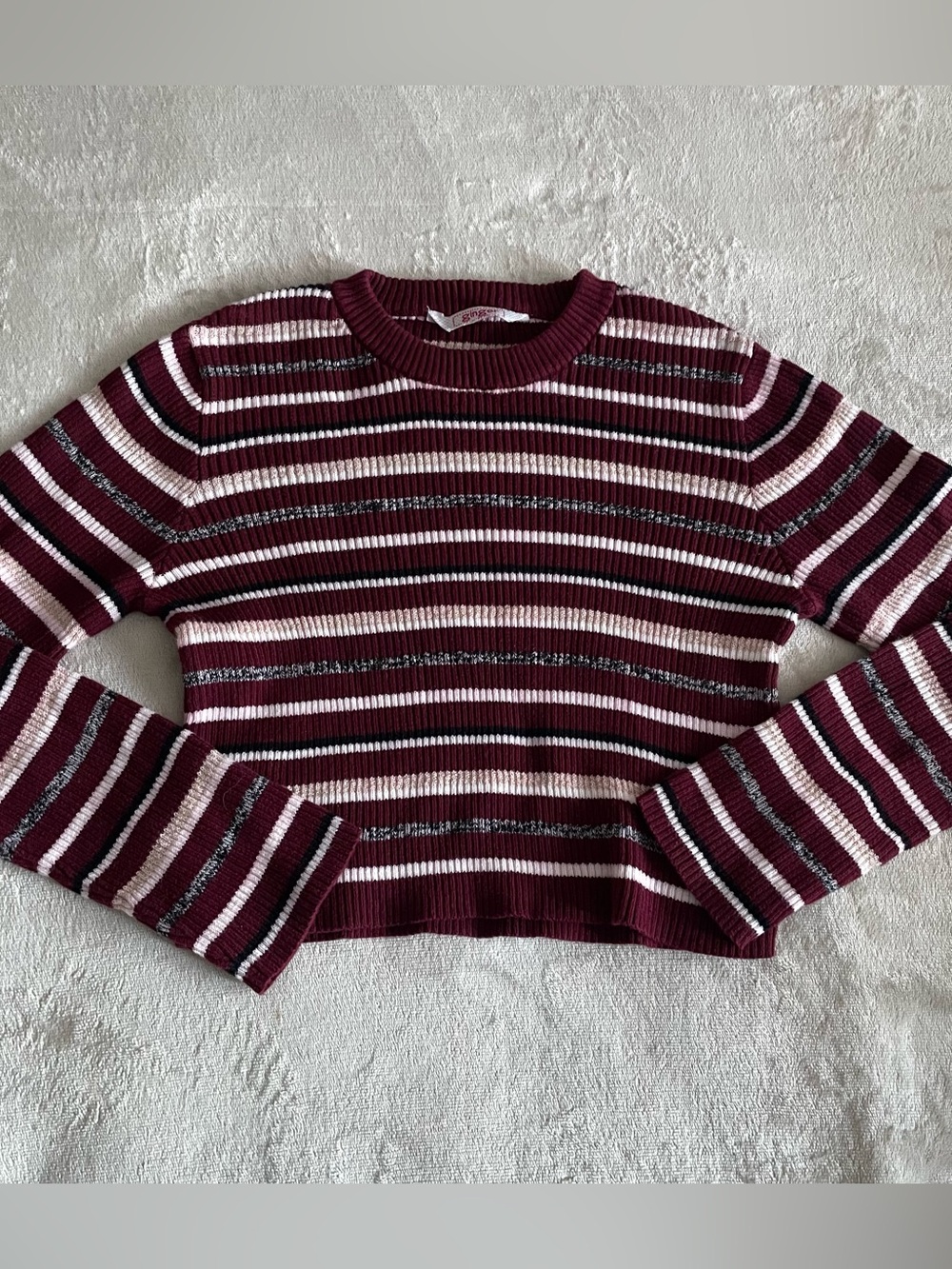Striped Knit Sweater